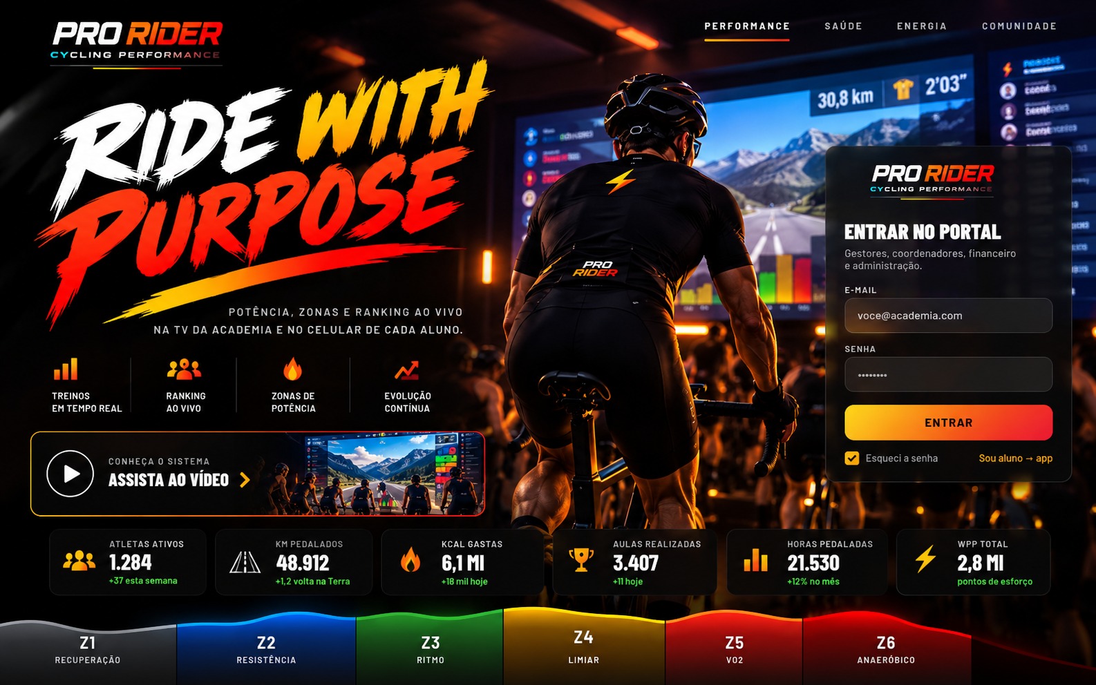 ProRider — Ride with purpose